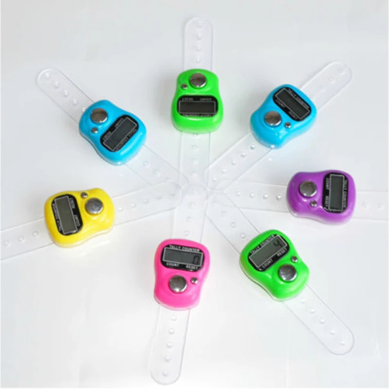 

Useful Mini 5 Digit LCD Electronic Digital Golf Finger Hand Held Tally Counter