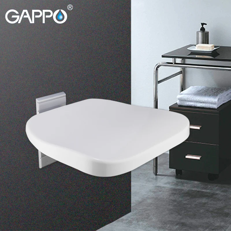 

GAPPO Wall Mounted Shower Seat folding bench for children toilet folding shower chair Bath shower Stool Cadeira bath chairs