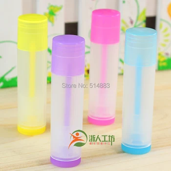 

Wholesale Cute Design 5ml Lipstick Tube With Hanging Mouth,Lip Balm Stick Container,Sample Cosmetic Container, DIY Tube,LT053