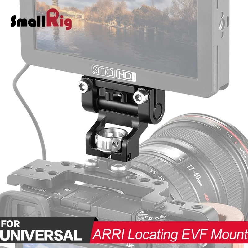 

SmallRig Camera Video EVF Holder with Arri Locating Pins EVF Mount Monitor Support Bracket EVF Mounting Stabilzer Support 2174