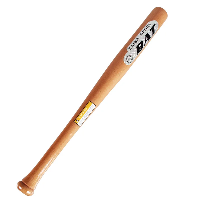 

1 Piece Wood Material Traning Playing Baseball Bat 25 28 32 inch Length