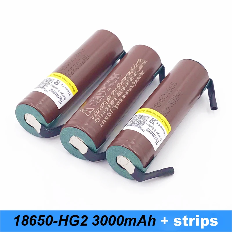 12v электрический набор отверток HG2 18650 3000mAh перезаряжаемый аккумулятор для
