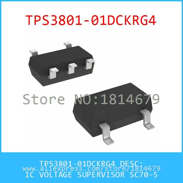 Бесплатная Доставка 3 Шт./лот TPS3801-01DCKRG4 IC VOLTAGE SUPERVISOR SC70-5 3801 TPS3801 |
