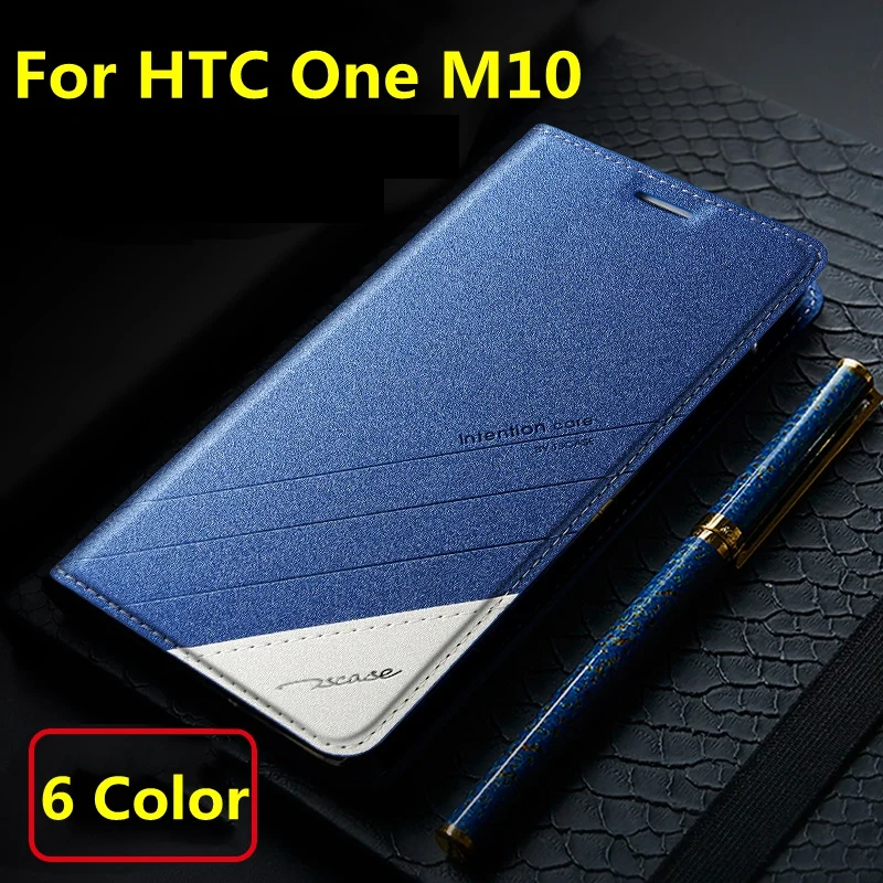 4 Colors For HTC One M10 Original Tscase Brand Top Quality Leather Stand Flip Cover Magnet