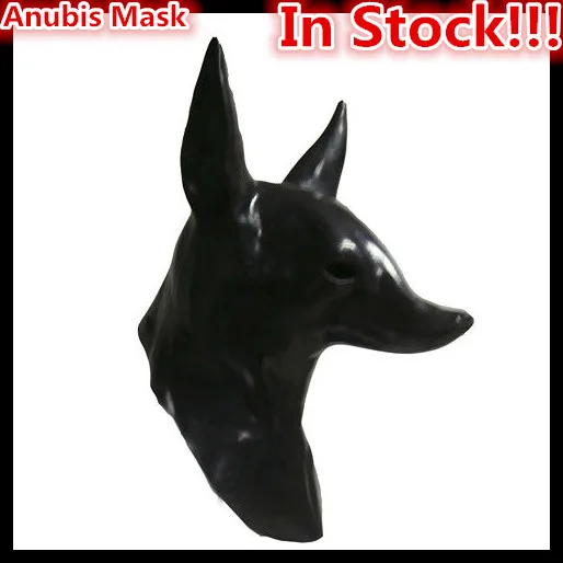 

2017Hot Sale New Halloween party Cosplay Adult Latex Walker Walking Dead Horror Greek Anubis Mask Funny Animal Mask Toy in stock