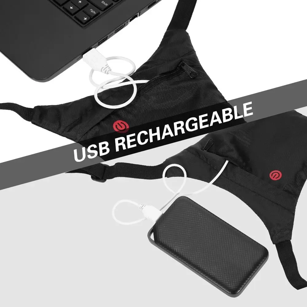 Велосипедный, от lixada сумка USB Перезаряжаемый светоотражающий рюкзак клипса уличный спортивный для безопасности сумка передач с светодиодный световой сигнал