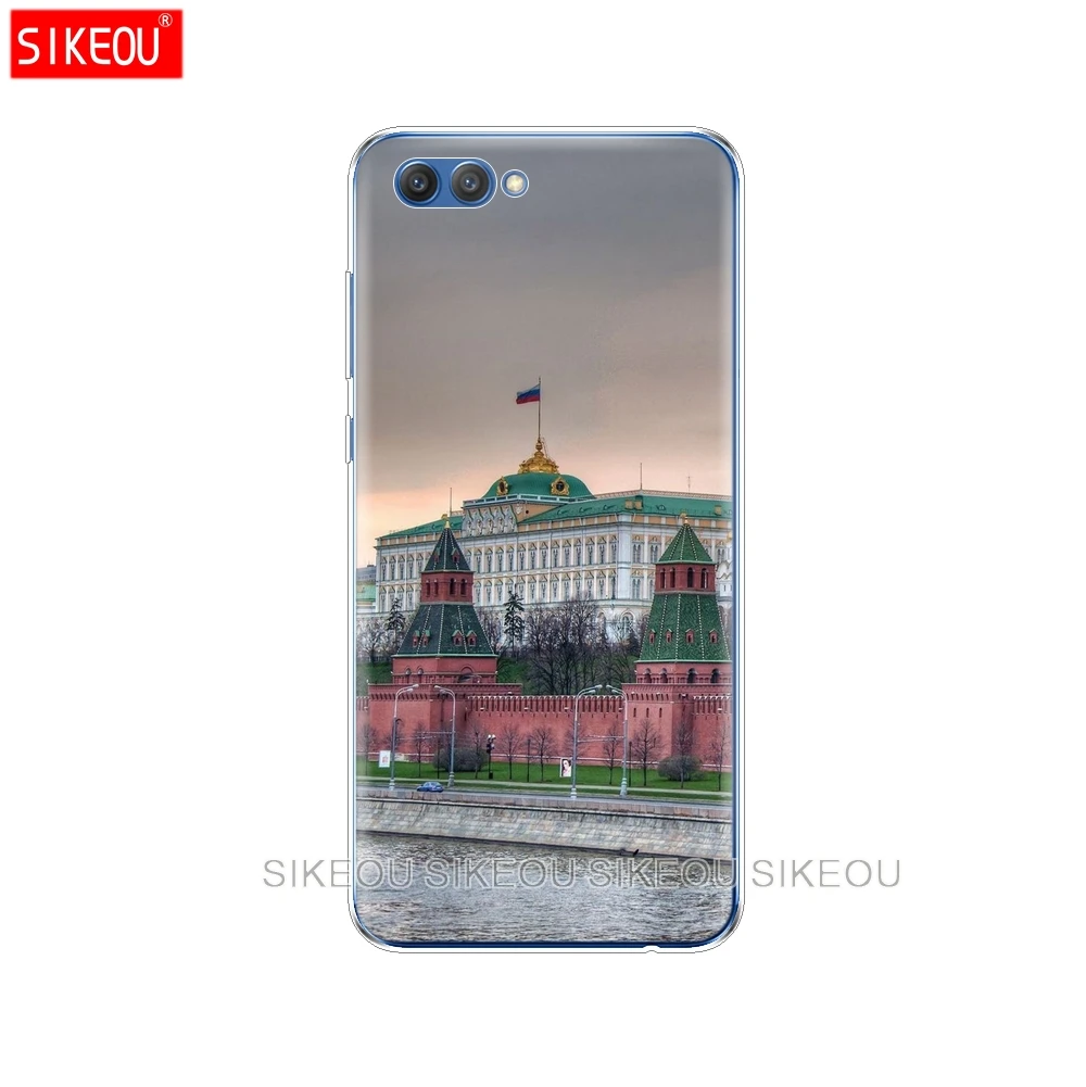 Силиконовый чехол для телефона для huawei Honor 10 V10 3c 4C 5c 5x 4A 6A 6C pro 6X7X6 7 8 9 LITE российский флаг Орел