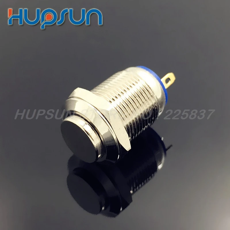 

10pc waterproof high end 12mm metal no locking reset momentary push button switch micro switch push button pushbutton switch