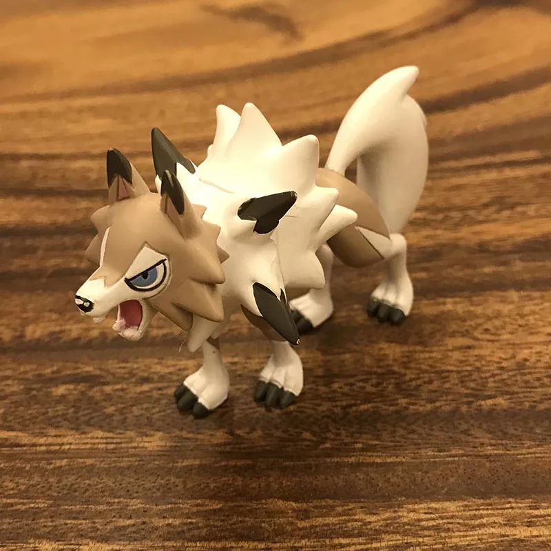 TAKARA TOMY POKEMON 3 вида стилей дневной/Ночной Lycanroc фигурка модель игрушки модель украшение комнаты