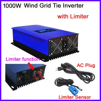 

1KW Wind power inverter with internal limiter sensor/wifi plug options MPPT LCD display inverter AC output 220V/230V 1000W