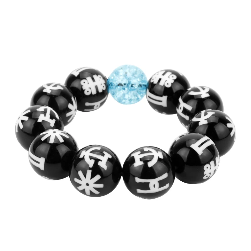 

Black Panther KIMOYO Bracelet Beads Wakanda T'Challa Cosplay Jewelry Women/Men Props with Crystal Bracelet Party Accessories