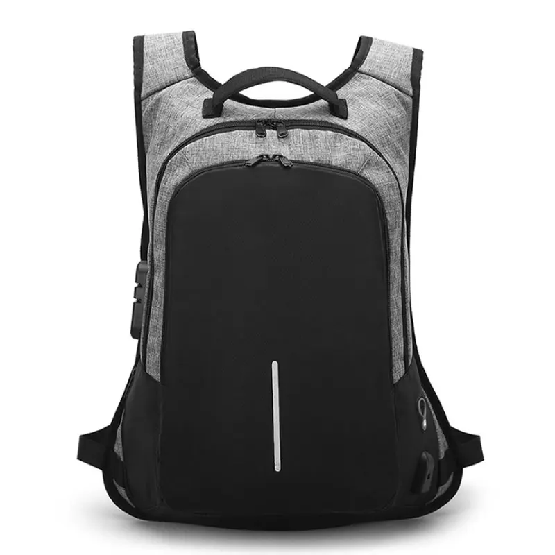 FANSON деловой рюкзак с защитой от кражи повседневный водонепроницаемый mochila usb