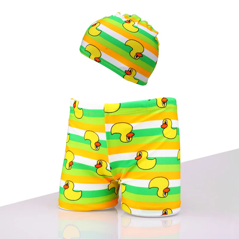 Baby Boys Swim Trunks with cap  (1)