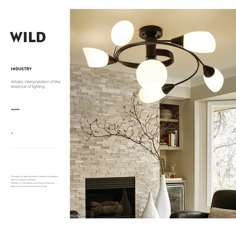 DX Sphere Flower  Led Chandelier (2)