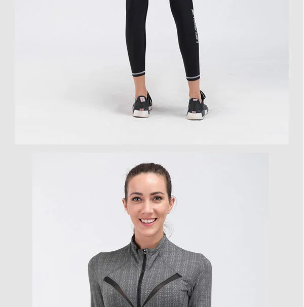 Женская куртка для бега с длинным рукавом для тренировок в тренажерном зале, рубашки для фитнеса, спортивные пальто, рубашка для йоги, топ, Женская толстовка