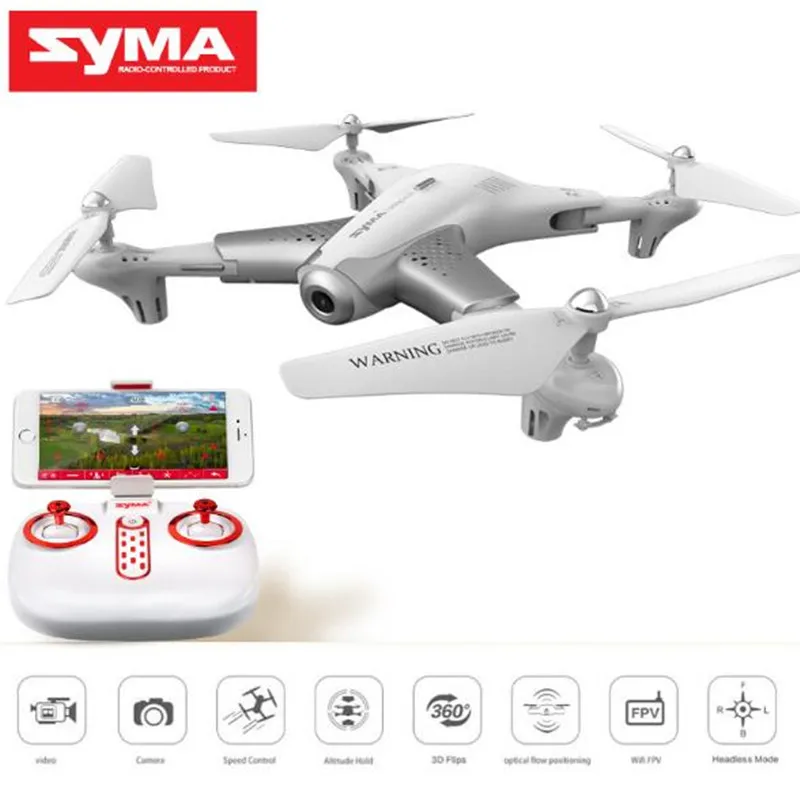 

Smart Foldable FPV RC Quadcopter Optical Flow Drone With 720P HD Wifi Camera Real-time Altitude Hold Flow Hover Headless Mode