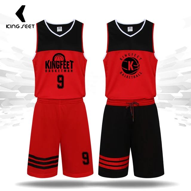 Men's Basketball Jersey Team Training Suit Reversible Shorts Summer ...