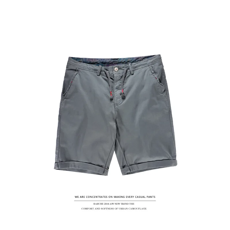 Мужские джинсовые шорты Denyblood повседневные эластичные капри бермуды лето 2018