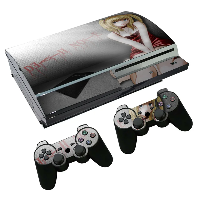 

Newest Vinyl Decal PVC Skin Sticker cover for Playstation3 fat For PS3 Fat Console & 2 Controllers
