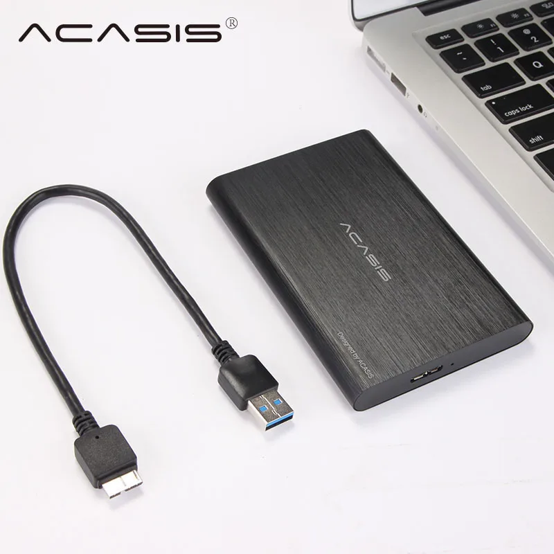 Корпус Acasis HDD алюминиевый 2,5 'корпус HD Sata к USB 3,0 SSD корпус жесткого диска корпус ноутбука Hdd шкатулка корпус для Windows