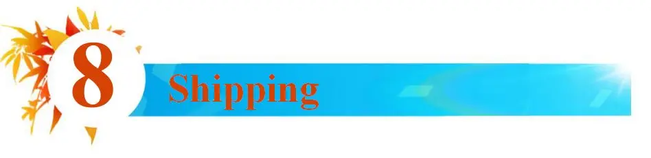 8 shipping