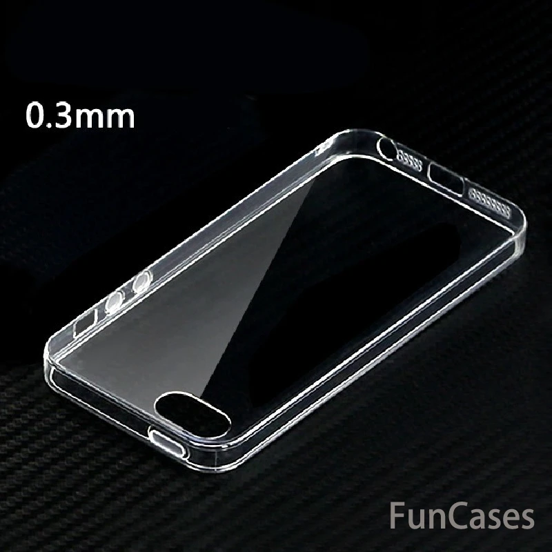 Ультратонкий чехол из ТПУ для Apple iPhone 4 4S 5 5S SE 5C 6 S 7 8X10 Plus аксессуары гаджетов ifon
