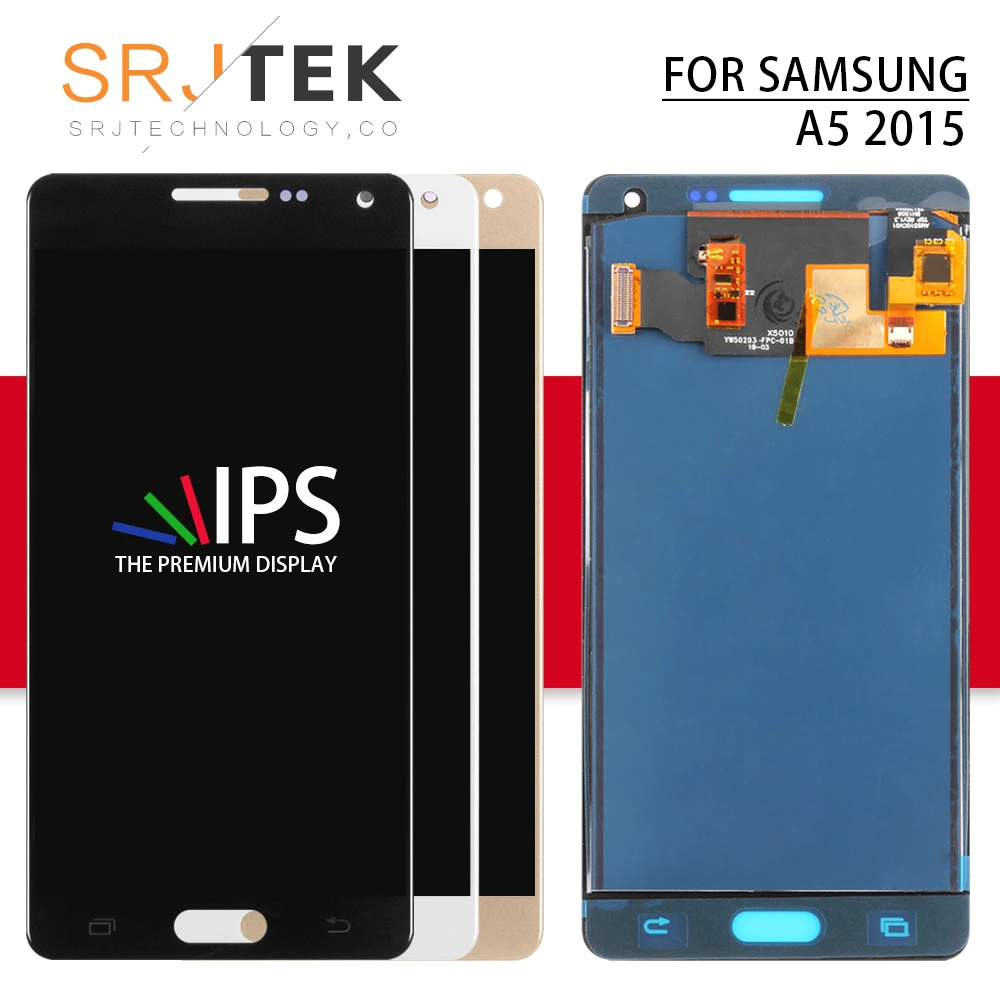 

TFT For Samsung Galaxy A5 2015 LCD A500 Display Touch Digitizer Sensor Glass Assembly Can/Can't Adjust A500 A500F A500FU A500H