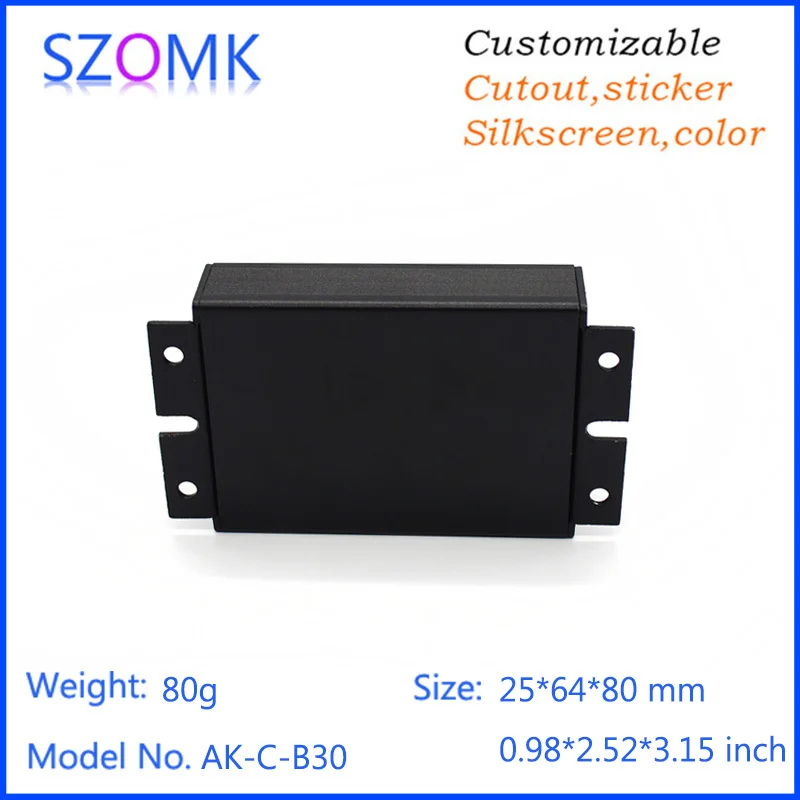 aluminum extrusion case szomk aluminum project box electronics enclosure for pcb aluminum amplifier housing box extruded junction box aluminum diy box pcb control enclosure electrical gps tracker outlet boxes   (14).jpg