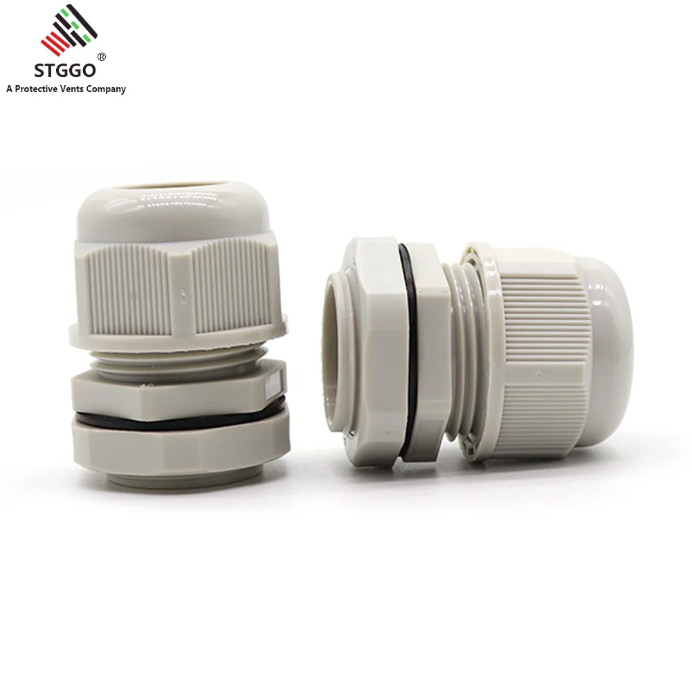 Водонепроницаемая IP 68 пластиковая Зажимная гайка PG16 защитные вентиляционные винты