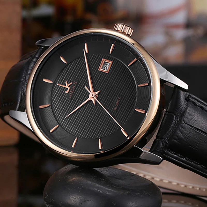 Marchio di lusso JK Nero Orologio Da Uomo In Pelle Da Polso Al Quarzo di  Sport Uomini D'affari Orologi Reloj Hombre Orologio Maschile Relogio  Masculino|masculinos relogios|masculino relojemasculino watch - AliExpress