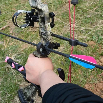 

Bow And Arrow Archery Equipment Composite Recurve Universal Brush Aluminum Capture Arrow Rest Work Compound Bow 3 Brush