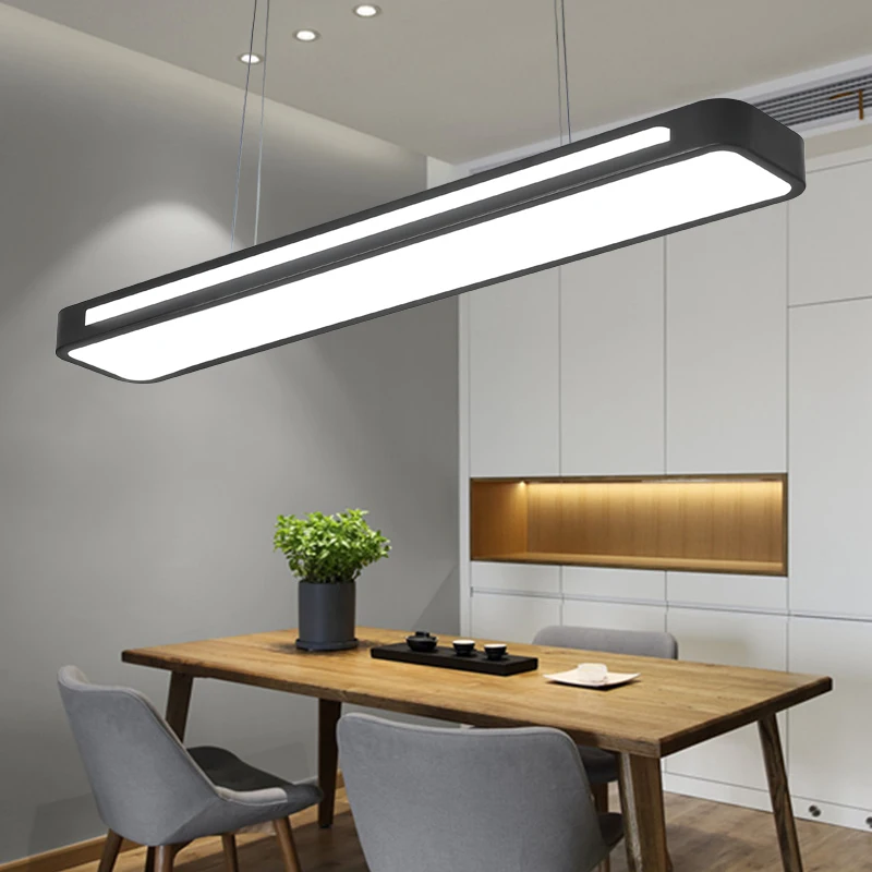 

Modern Led Chandelier For Bedroom Balcony Dining Room Bar Home Black Deco Hanging Chandeliers Fixtures