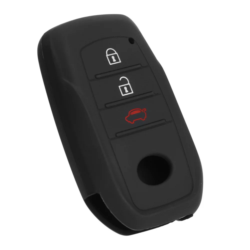 

For TOYOTA HIGHLANDER 3 Buttons Remote Key Fob Shell Auto Replacement Parts Car Key Shell Key Case Cover