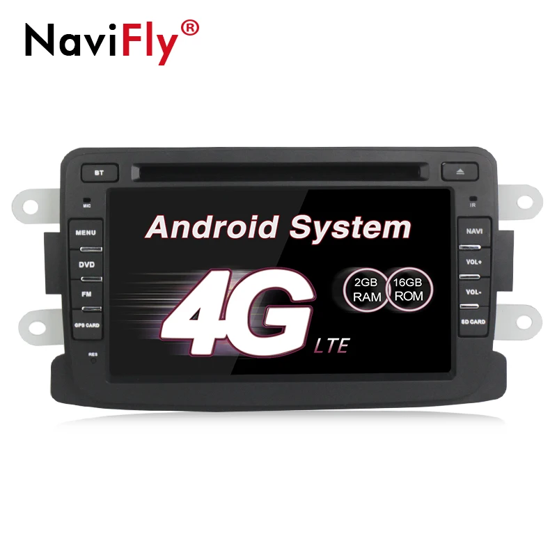 

European warehouse Android 4G LTE wifi For Dacia Duster Logan Sandero Car multimedia player GPS Navigator RDS Radio cassette