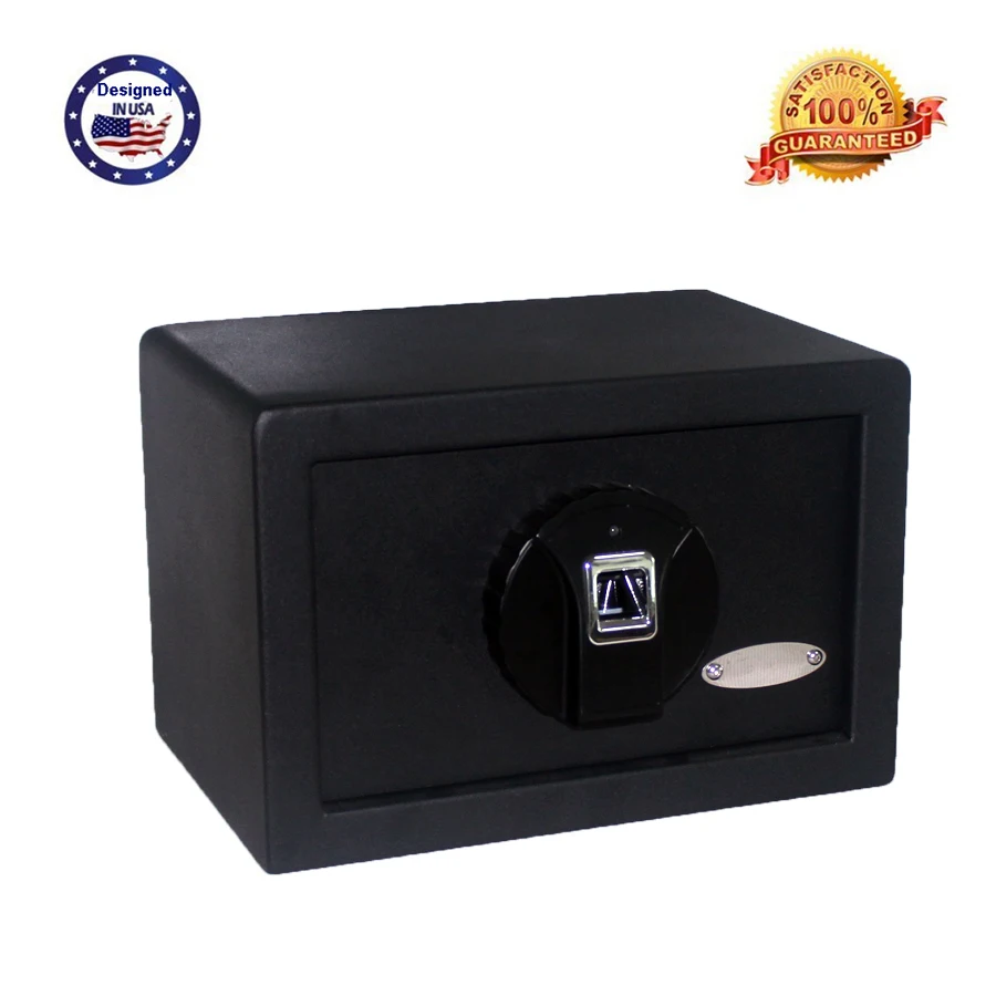 Biometric Fingerprint Gun Safe Jewelry Cash home safe boxin Outdoor