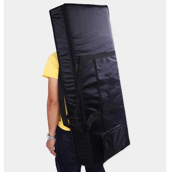 

Keyboard Bag Package Case 76 Key Instrument Black Multi Functional Universal Electronic Organ Thickened Waterproof Oxford Cloth