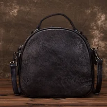 Женские сумки-мессенджеры из натуральной кожи, Ретро стиль, простая сумка-тоут, женская сумка через плечо, маленькая сумка с ручками
