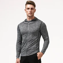 Светоотражающие Для мужчин бег куртки с капюшоном Для женщин Спорт Футбол Баскетбол куртка с длинным рукавом на молнии Тренажерный Зал Йоги Фитнес Training куртки