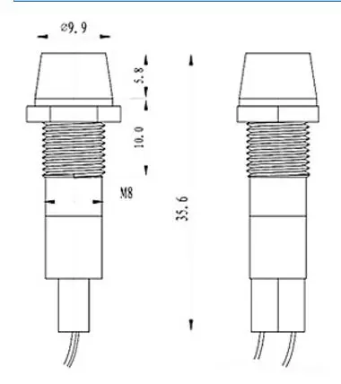 drawing of 8mm