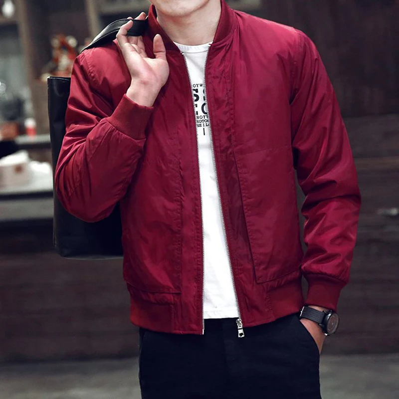 Dimusi الرجال منفذها سترة ربيع الخريف سترة واقية معاطف الرجال عارضة صلبة رقيقة الذكور التجارية ملابس خارجية 4xl ، TA117