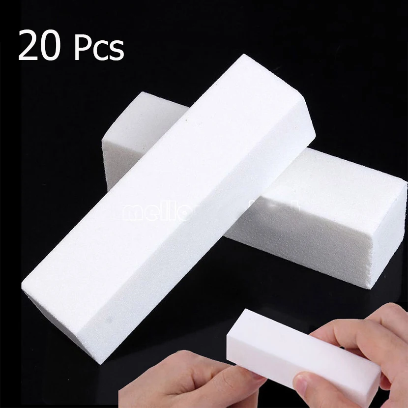 20 X Nail Art Buffing File Block Pedicure Tool Manicure File Buffing