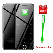 Ulcool V66 роскошный мобильный телефон мини карта телефон Bluetooth Dialer 1,67 дюймов ультра тонкий металлический корпус анти потеря маленький мобильный телефон