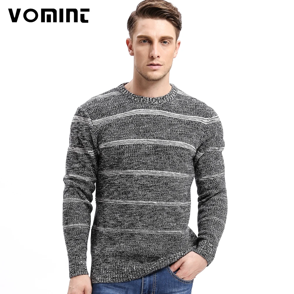 Vomint Brand New Autumn Winter Men Sweaters Fashion Style Patchwork ...