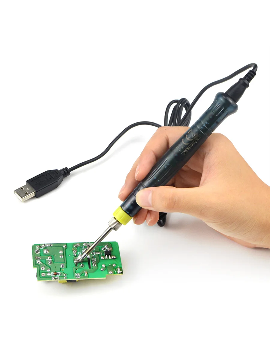 Free Shipping USB Mini Soldering Iron Heating Tool Portable USB 5V 8W