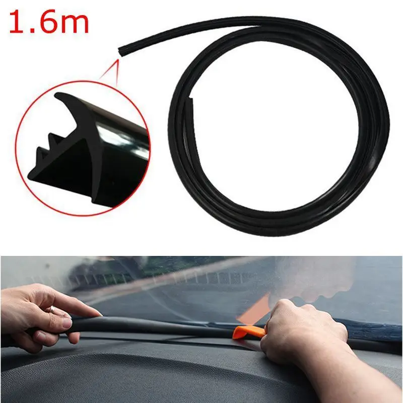 Roadlover Rubber 1.6m Sound Proof Dust Proof Sealing Strip for Auto Car