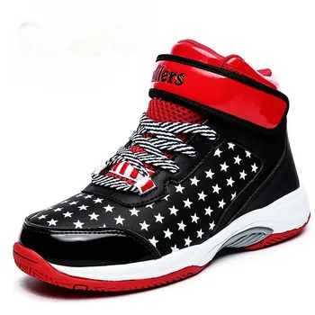

Children Casual Shoes Children's Shoes kids high cut shoes outdoor sport casual shoes lace-up can customized logo hot new 2016