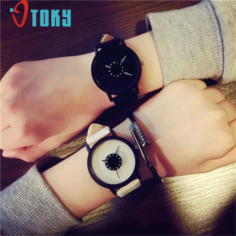 Fashion Lover's Watch Men Women Leather Band Quartz Analog Wrist Watches montre femme relogio feminino masculino #1128 Fashion Lover's Watch Men Women Leather Band Quartz Analog Wrist Watches montre femme relogio feminino masculino #1128
