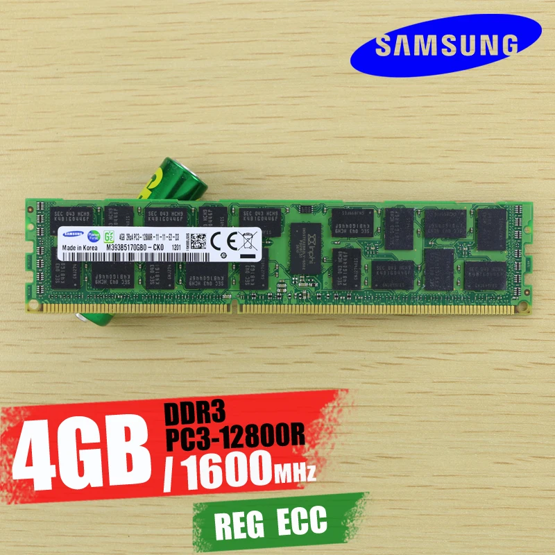 SAMSUNG 16GB 8GB 4GB 16G 8G 4G DDR3 2RX4 PC3-10600R 12800R 14900R ECC REG 1866Mhz 1600Mhz 1333Mhz PC ram Серверная Память ram 1066