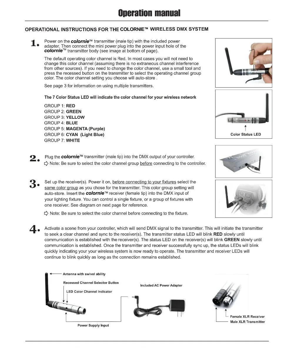 Акция! 21 шт./лот 5-контактный XLR 2.4 г Wi-Fi DMX Освещение контроллер, беспроводной DMX512 передатчик и приемник для сцены номинальной стороны света