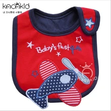 2 шт./Новинка, для мальчиков и девочек, детское милое трехслойное водонепроницаемое трехмерное полотенце с вышивкой, нагрудник